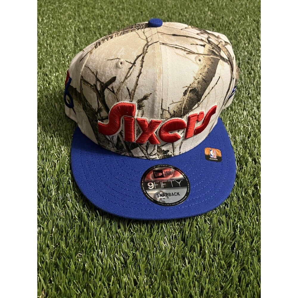 New Era Philadelphia 76ers Hat NBA Camo NWT